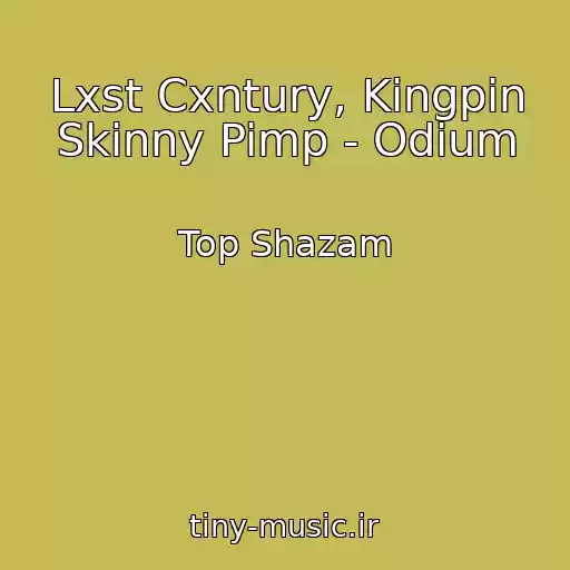 کاور آهنگ Lxst Cxntury, Kingpin Skinny Pimp - Odium از Top Shazam