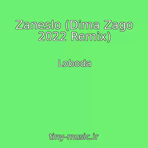 کاور آهنگ Zaneslo (Dima Zago 2022 Remix) از Loboda