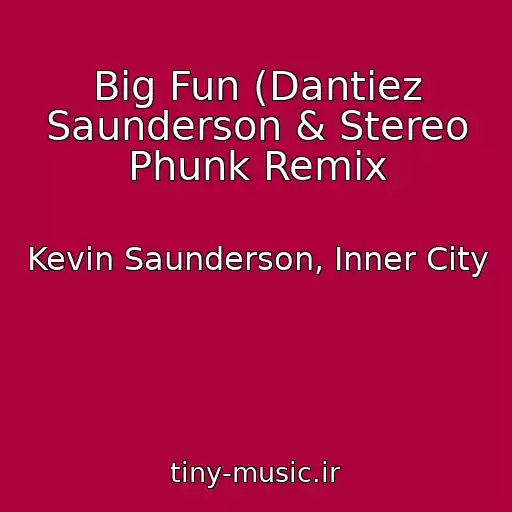 کاور آهنگ Big Fun (Dantiez Saunderson & Stereo Phunk Remix از Kevin Saunderson, Inner City