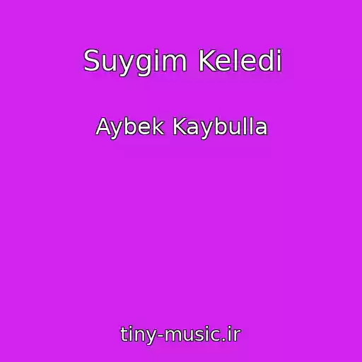 کاور آهنگ Suygim Keledi از Aybek Kaybulla