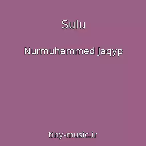 کاور آهنگ Sulu از Nurmuhammed Jaqyp