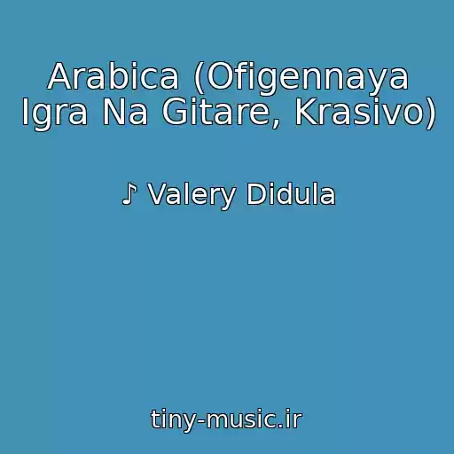 کاور آهنگ Arabica (Ofigennaya Igra Na Gitare, Krasivo) از ♪ Valery Didula