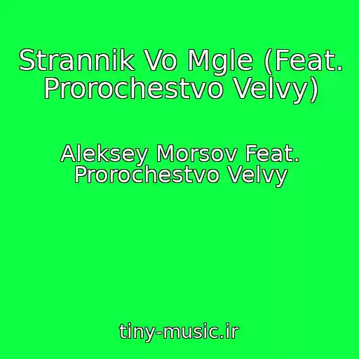 کاور آهنگ Strannik Vo Mgle (Feat. Prorochestvo Velvy) از Aleksey Morsov Feat. Prorochestvo Velvy