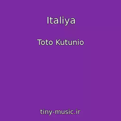 کاور آهنگ Italiya از Toto Kutunio