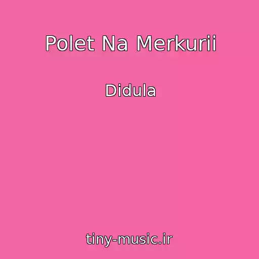 کاور آهنگ Polet Na Merkurii از Didula