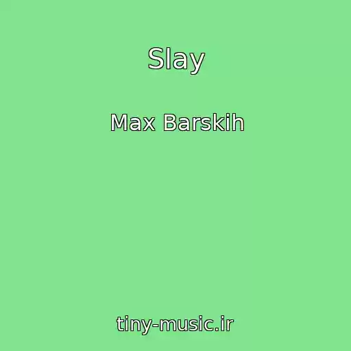 کاور آهنگ Slay از Max Barskih