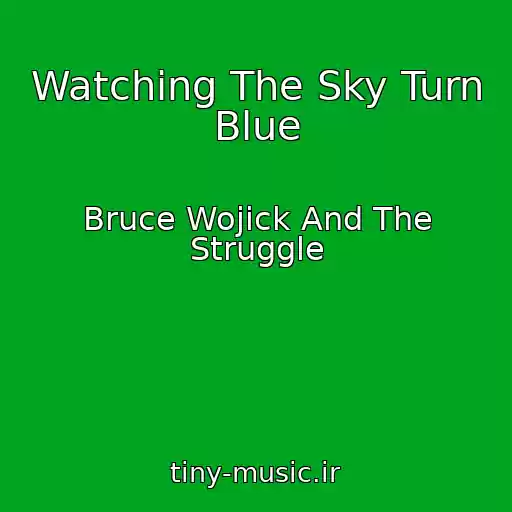 کاور آهنگ Watching The Sky Turn Blue از Bruce Wojick And The Struggle