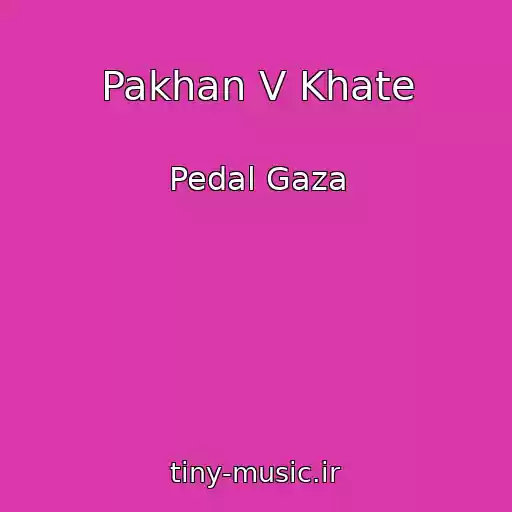 کاور آهنگ Pakhan V Khate از Pedal Gaza