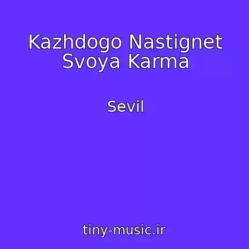 کاور آهنگ Kazhdogo Nastignet Svoya Karma از Sevil