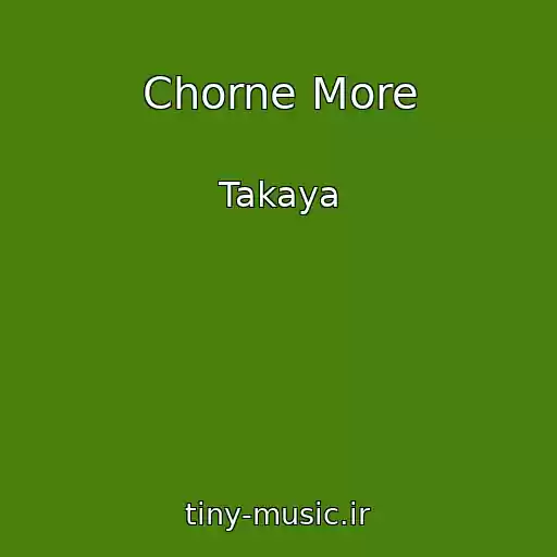 کاور آهنگ Chorne More از Takaya