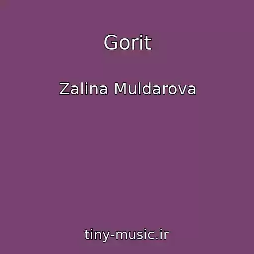 کاور آهنگ Gorit از Zalina Muldarova