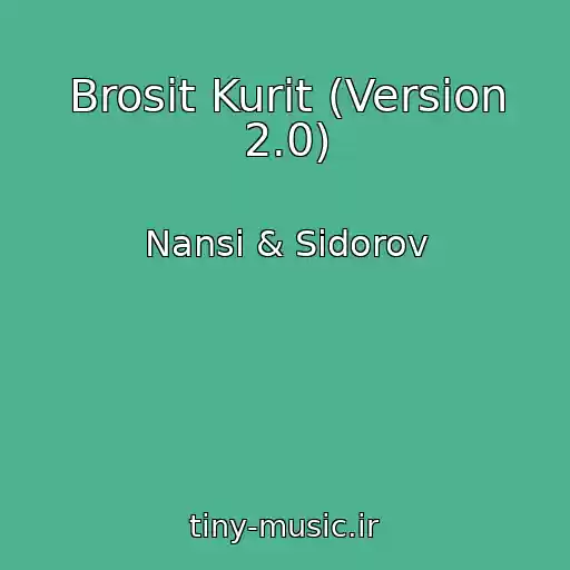 کاور آهنگ Brosit Kurit (Version 2.0) از Nansi & Sidorov