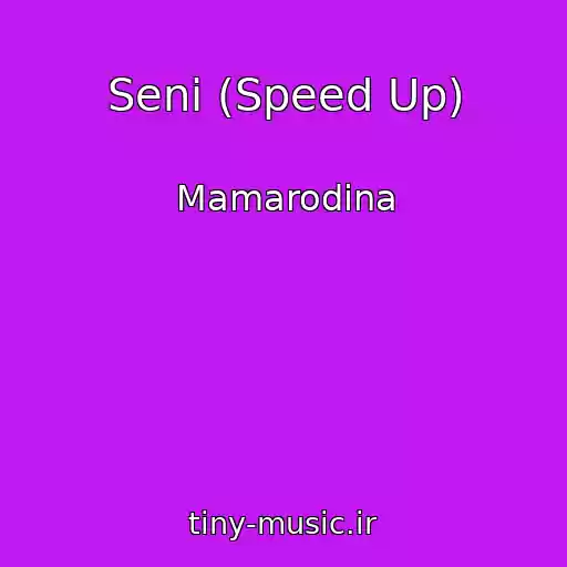 کاور آهنگ Seni (Speed Up) از Mamarodina