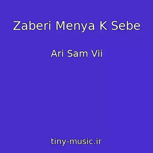 کاور آهنگ Zaberi Menya K Sebe از Ari Sam Vii