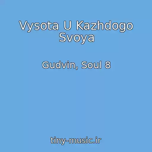 کاور آهنگ Vysota U Kazhdogo Svoya از Gudvin, Soul 8