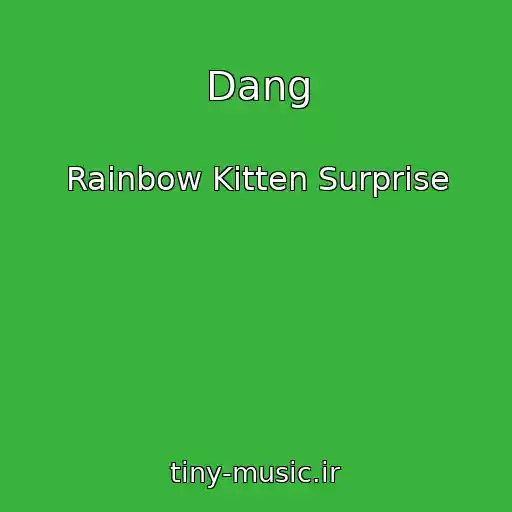 کاور آهنگ Dang از Rainbow Kitten Surprise