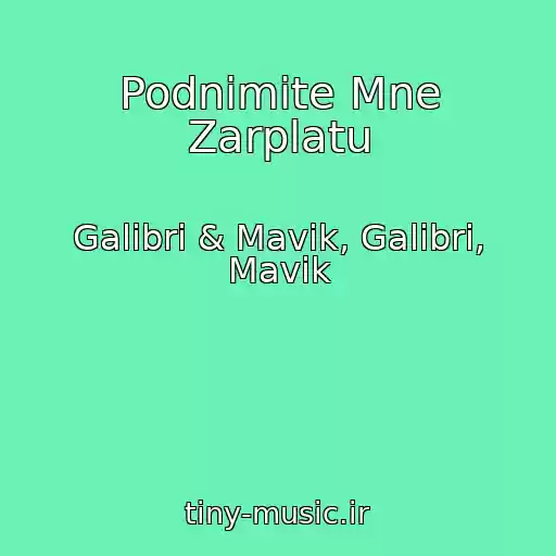 کاور آهنگ Podnimite Mne Zarplatu از Galibri & Mavik, Galibri, Mavik