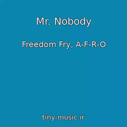 کاور آهنگ Mr. Nobody از Freedom Fry, A-F-R-O