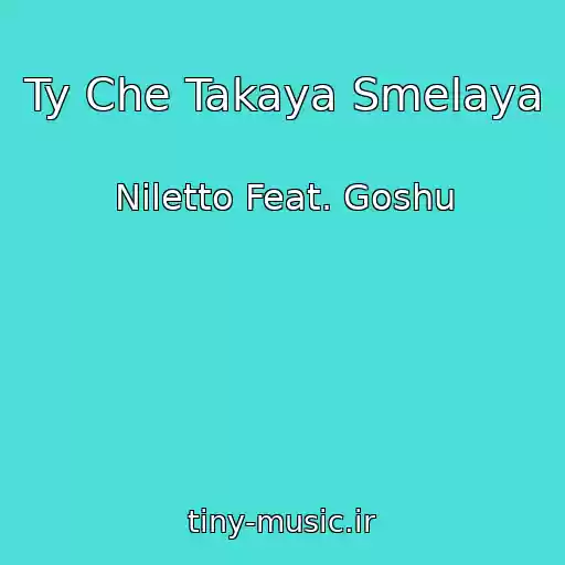 کاور آهنگ Ty Che Takaya Smelaya از Niletto Feat. Goshu