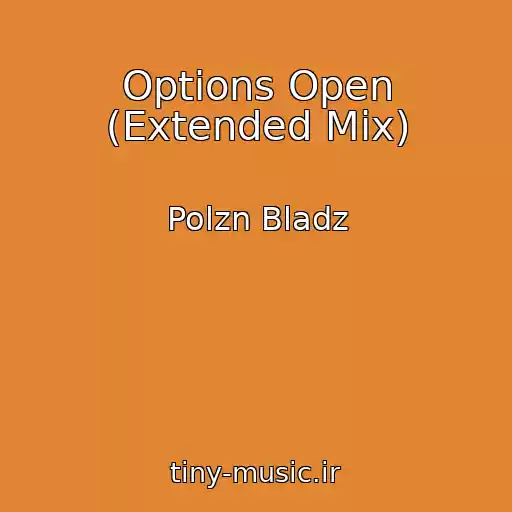 کاور آهنگ Options Open (Extended Mix) از Polzn Bladz