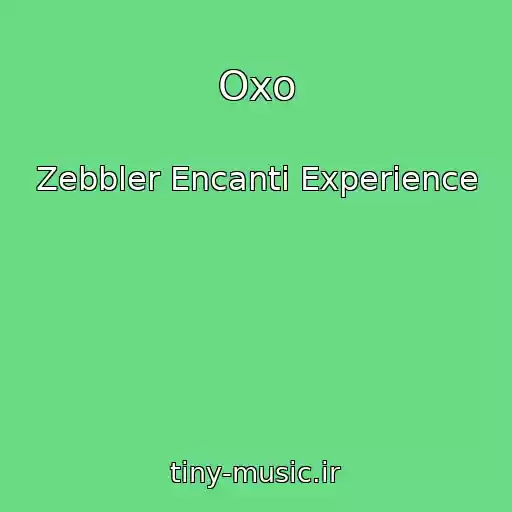 کاور آهنگ Oxo از Zebbler Encanti Experience