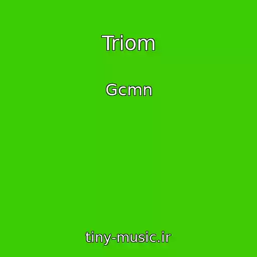 کاور آهنگ Triom از Gcmn