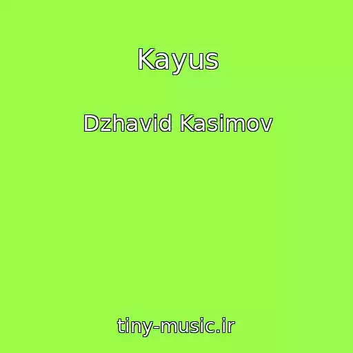کاور آهنگ Kayus از Dzhavid Kasimov