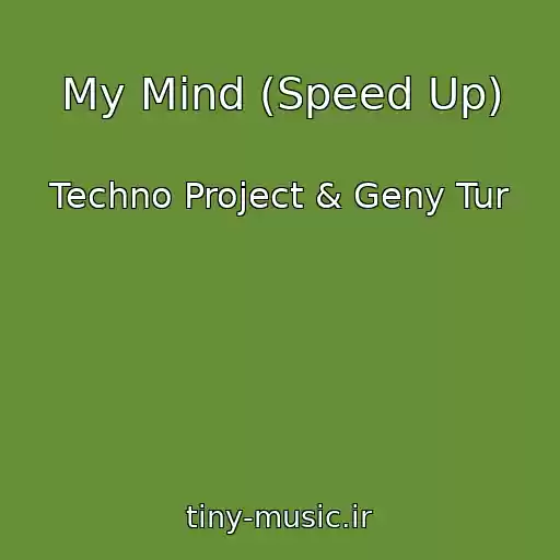 کاور آهنگ My Mind (Speed Up) از Techno Project & Geny Tur