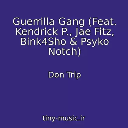 کاور آهنگ Guerrilla Gang (Feat. Kendrick P., Jae Fitz, Bink4Sho & Psyko Notch) از Don Trip