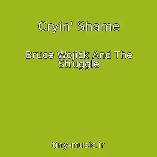 کاور آهنگ Cryin' Shame از Bruce Wojick And The Struggle