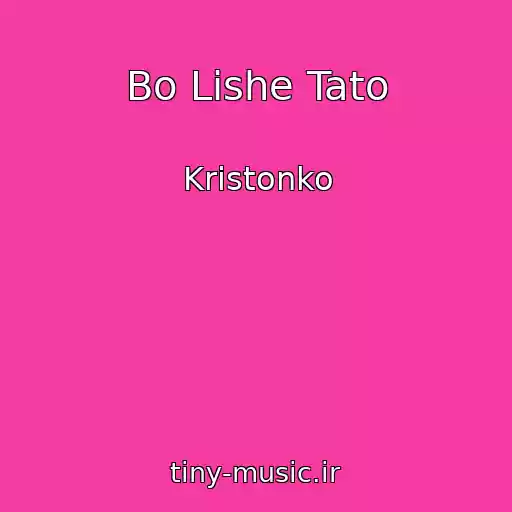 کاور آهنگ Bo Lishe Tato از Kristonko