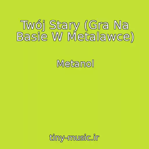 کاور آهنگ Twój Stary (Gra Na Basie W Metalawce) از Metanol