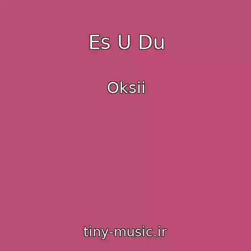کاور آهنگ Es U Du از Oksii