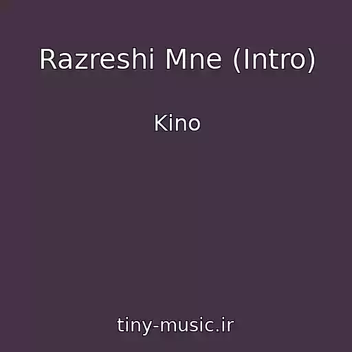 کاور آهنگ Razreshi Mne (Intro) از Kino