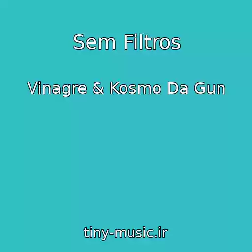 کاور آهنگ Sem Filtros از Vinagre & Kosmo Da Gun