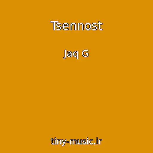کاور آهنگ Tsennost از Jaq G