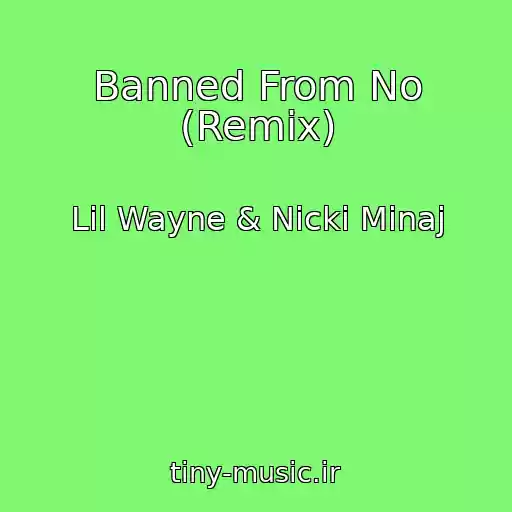 کاور آهنگ Banned From No (Remix) از Lil Wayne & Nicki Minaj