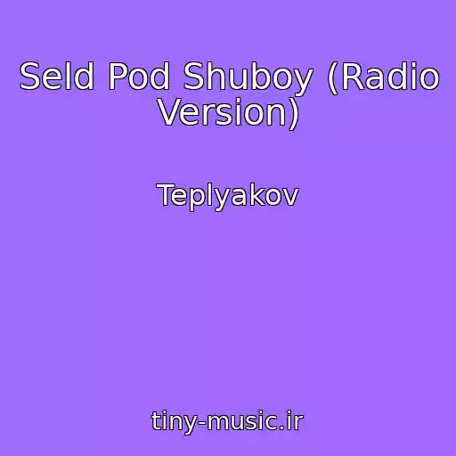 کاور آهنگ Seld Pod Shuboy (Radio Version) از Teplyakov