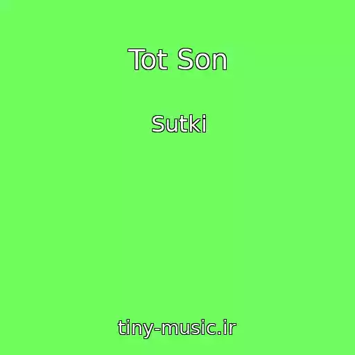 کاور آهنگ Tot Son از Sutki