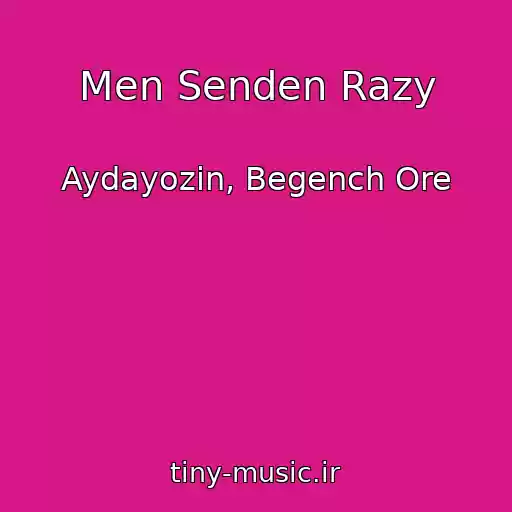 کاور آهنگ Men Senden Razy از Aydayozin, Begench Ore