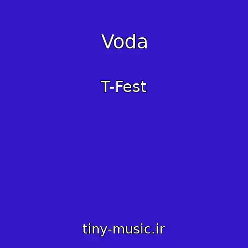 کاور آهنگ Voda از T-Fest