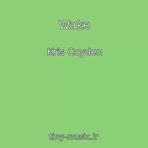 کاور آهنگ Wake از Kris Cayden