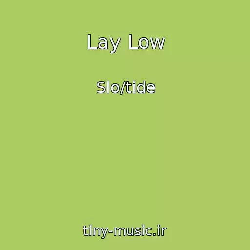 کاور آهنگ Lay Low از Slo/tide