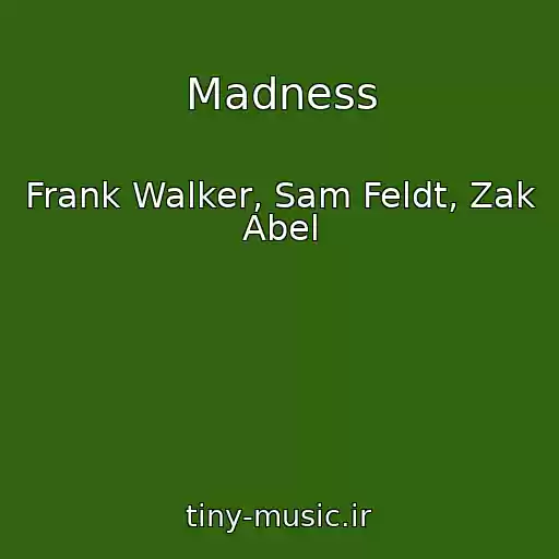کاور آهنگ Madness از Frank Walker, Sam Feldt, Zak Abel