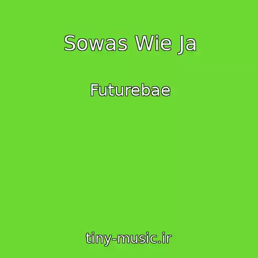 کاور آهنگ Sowas Wie Ja از Futurebae