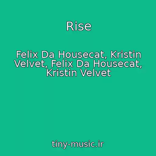 کاور آهنگ Rise از Felix Da Housecat, Kristin Velvet, Felix Da Housecat, Kristin Velvet