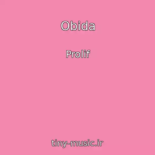 کاور آهنگ Obida از Prolif