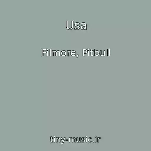 کاور آهنگ Usa از Filmore, Pitbull