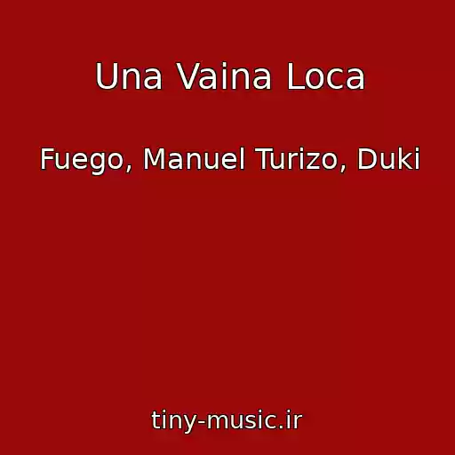 کاور آهنگ Una Vaina Loca از Fuego, Manuel Turizo, Duki