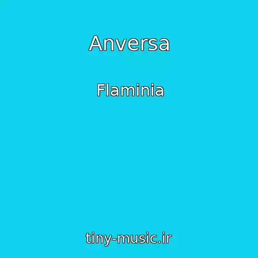 کاور آهنگ Anversa از Flaminia